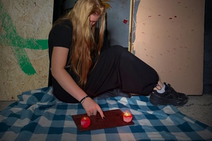 Фотография перформанса Проклятие Уиджи от компании Хроники страха (Фото 5)